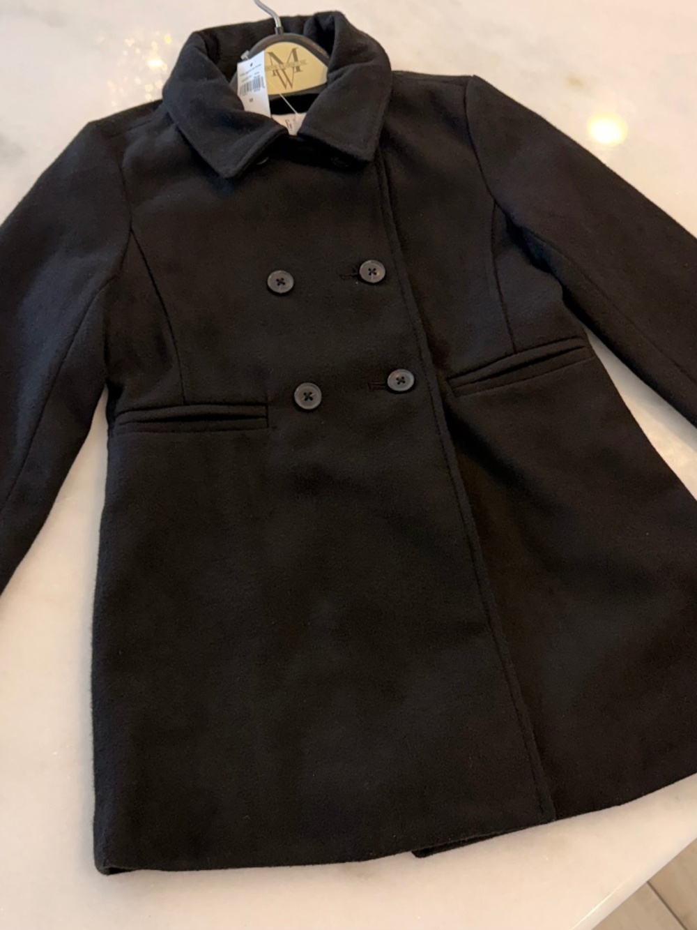 Girls Peacoat